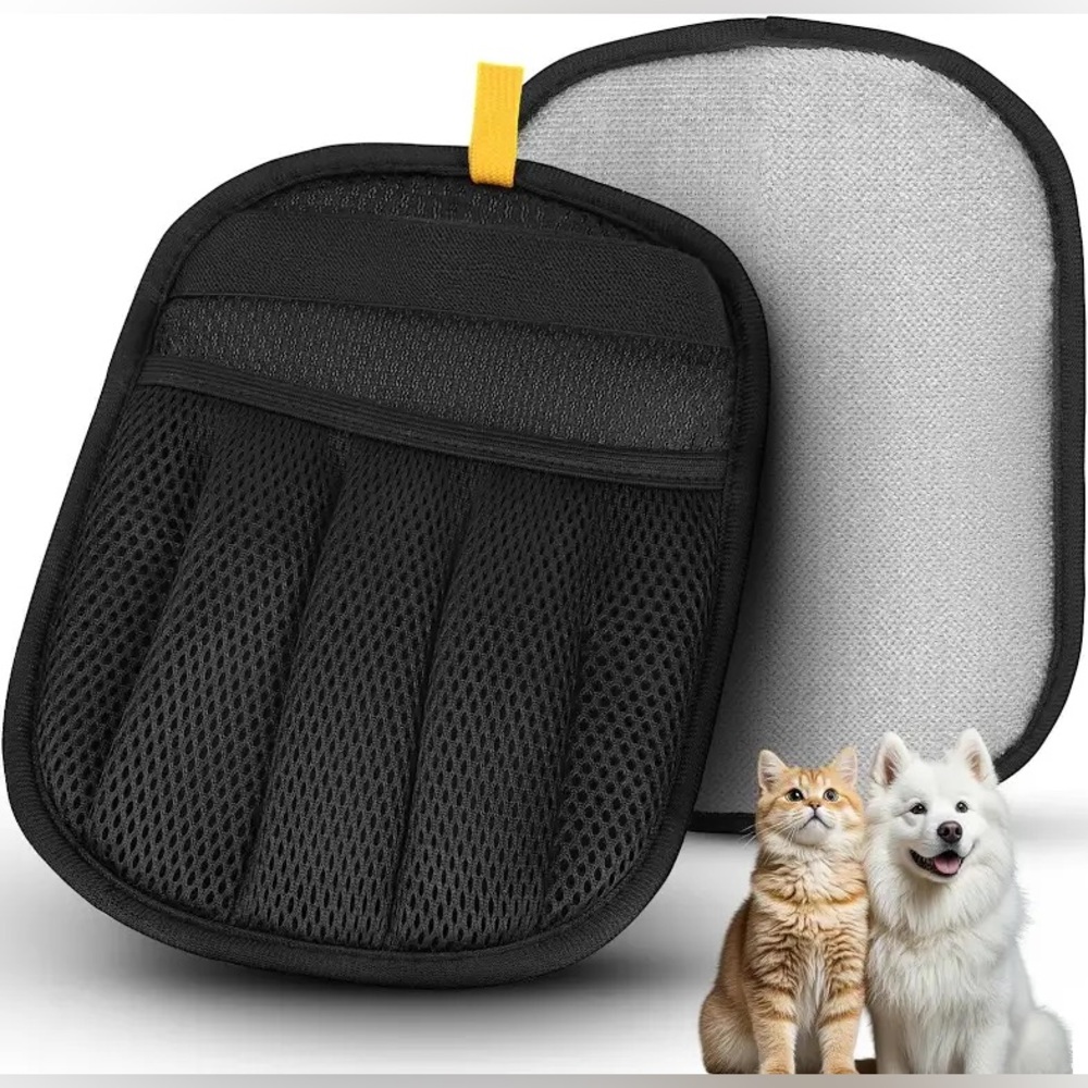 Pet Hair Remover Gloves for Cats & Dogs Efficient Grooming Gloves Brush Reusable